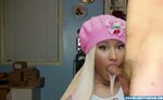 Nicki Minaj Swallows Cum Blowjob Sex Fake 001 " Celebrity Fa